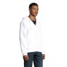 Veste Sport Confortable Personnalisable 280gr - Spike Men Taille textile : 3XL Couleurs : blanc objet promotionnel éco-responsab