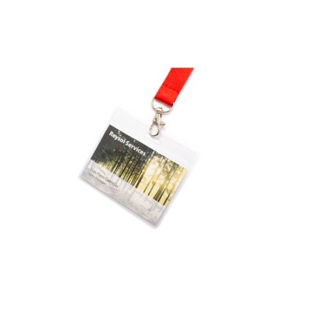 Badge Personnalisé Éco-responsable pour Séminaire - Ifem Matières : PVC goodies publicitaire événementiel