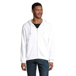 Veste Sport Confortable Personnalisable 280gr - Spike Men Taille textile : XXL Couleurs : blanc