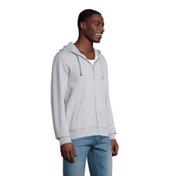 Veste Sport Confortable Personnalisable 280gr - Spike Men Taille textile : 3XL Couleurs : gris chiné accessoire événementiel uni