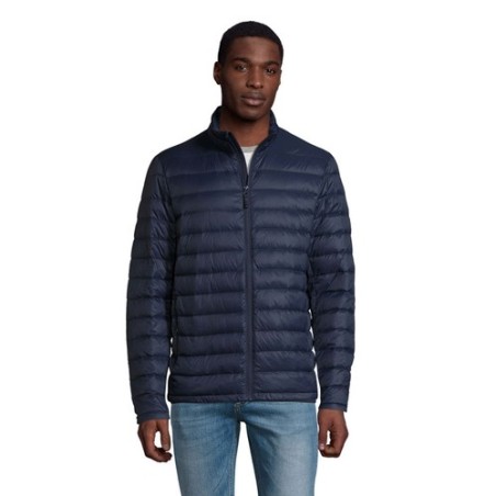 Doudoune Personnalisée Ultra Légère et Pratique pour Homme - Wilson Men 380T Taille textile : 3XL Couleurs : french navy