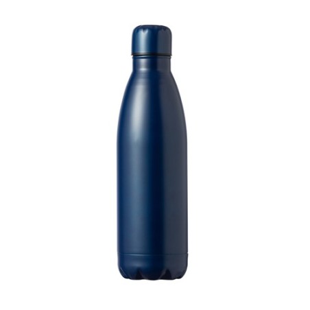 Gourde Personnalisable en Acier - Bidon Rextan Matières : acier inoxydable Couleurs : bleu marine accessoire événementiel unique