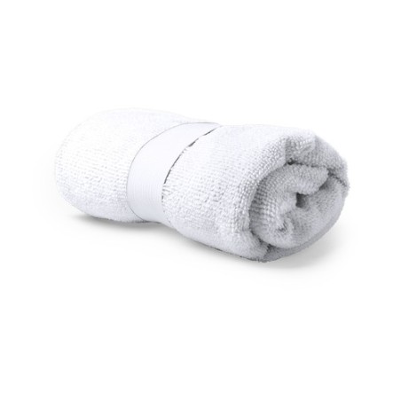 Serviette Personnalisée Absorbante Économique pour le Sport - Kefan Matières : microfibre Couleurs : jaune objet promotionnel éc
