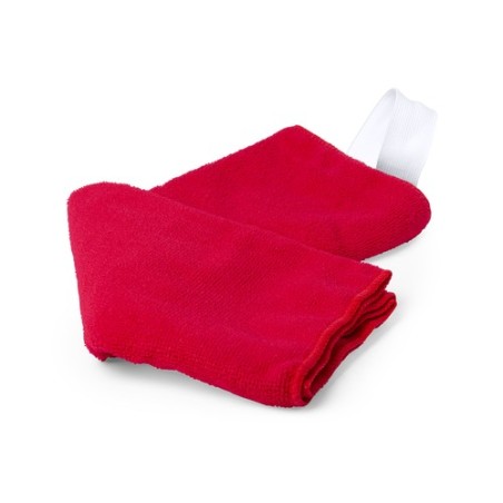 Serviette Personnalisée Absorbante Économique pour le Sport - Kefan Matières : microfibre Couleurs : jaune marquage laser ultra 