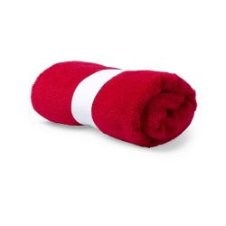 Serviette Personnalisée Absorbante Économique pour le Sport - Kefan Matières : microfibre Couleurs : jaune personnalisation rapi
