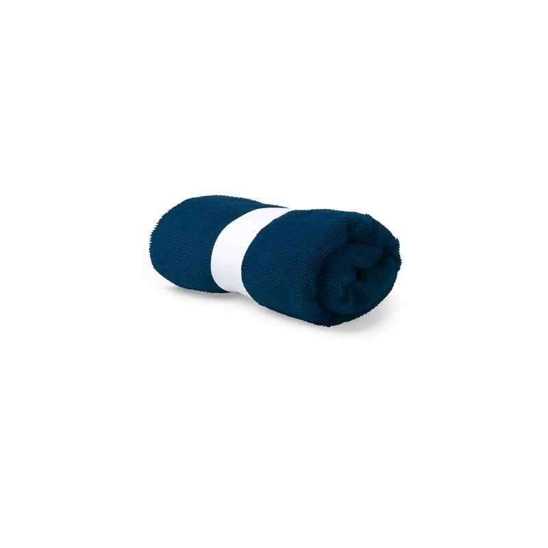 Serviette Personnalisée Absorbante Économique pour le Sport - Kefan Matières : microfibre Couleurs : blanc cadeau collaborateur 