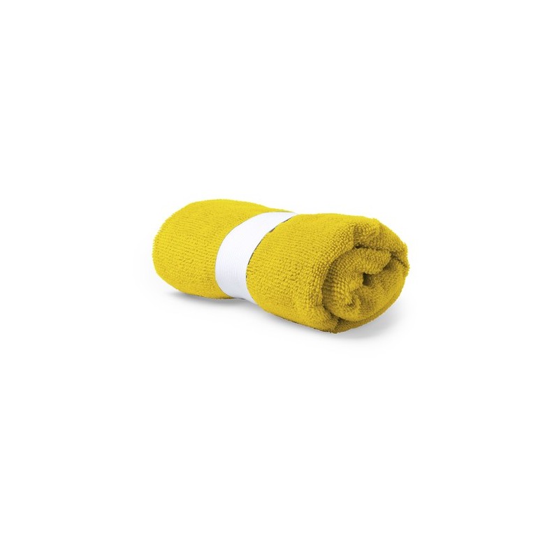 Serviette Personnalisée Absorbante Économique pour le Sport - Kefan Matières : microfibre Couleurs : bleu personnalisation rapid