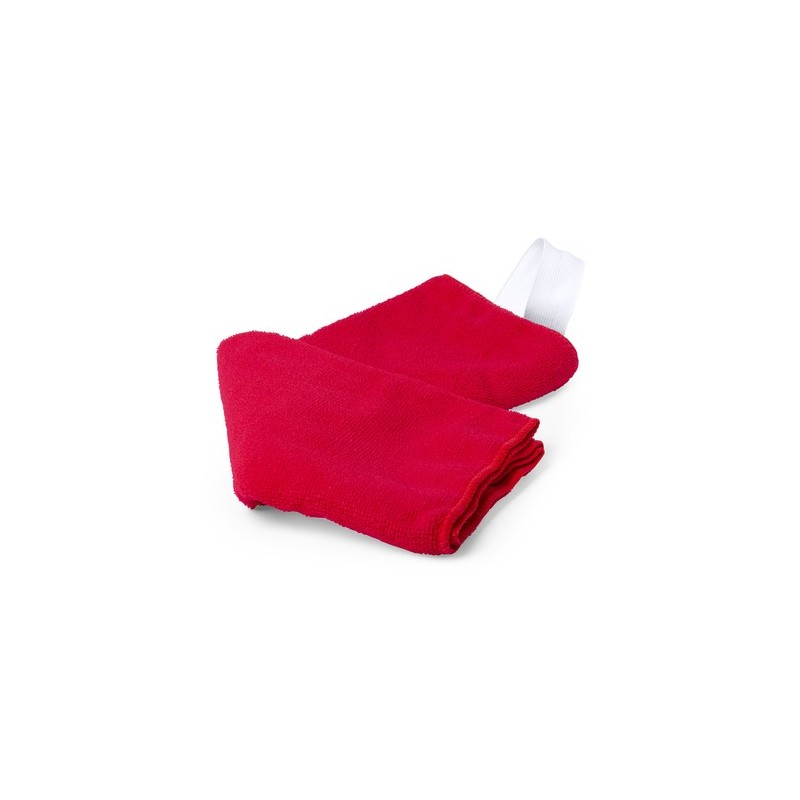 Serviette Personnalisée Absorbante Économique pour le Sport - Kefan Matières : microfibre Couleurs : noir goodies publicitaire d