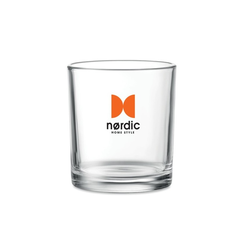 Verre à Eau Éco-responsable 300ml Publicitaire PONGO Matières : verre Couleurs : transparent impression haute définition