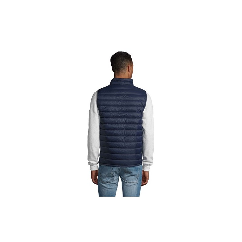 Doudoune Personnalisée Éco-responsable Wilson BW Men Taille textile : L Couleurs : french navy personnalisation sur mesure