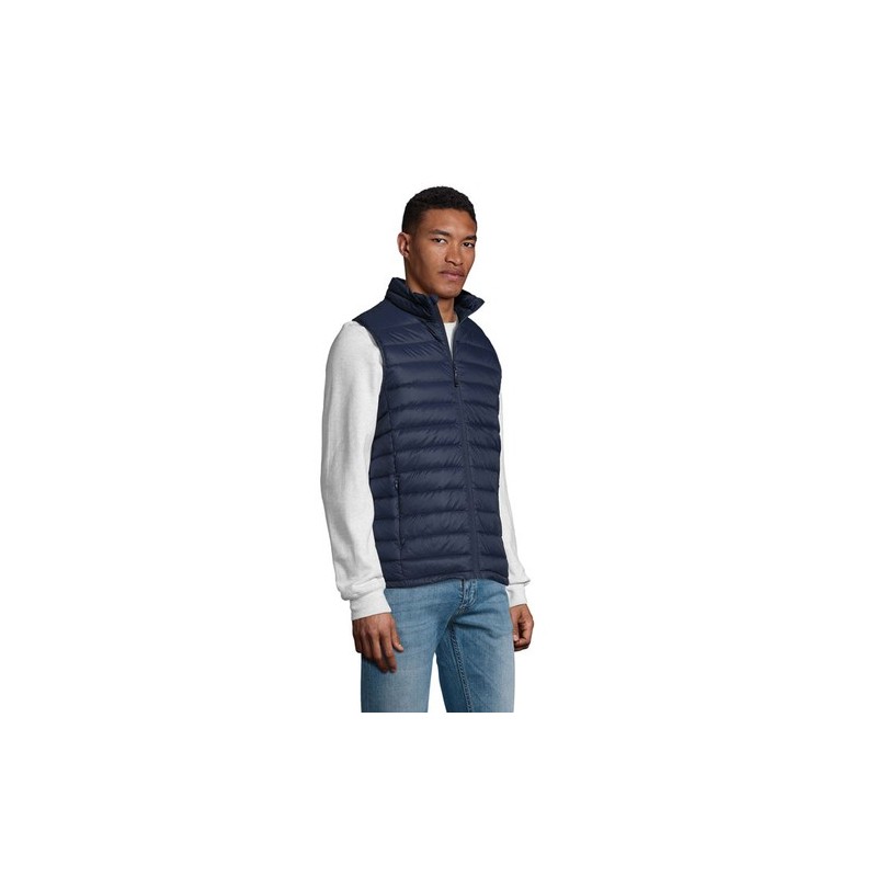 Doudoune Personnalisée Éco-responsable Wilson BW Men Taille textile : L Couleurs : french navy livraison express 24h 48h