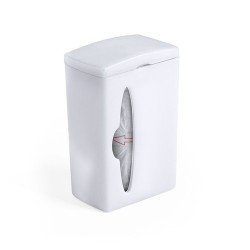 Distributeur Pratique de Sacs Personnalisé Bluck Couleurs : blanc