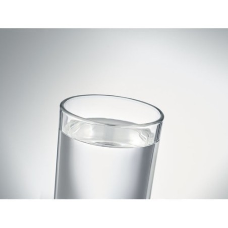 Verre à Eau Éco-responsable 300ml Publicitaire PONGO Matières : verre Couleurs : transparent marquage laser ultra précis