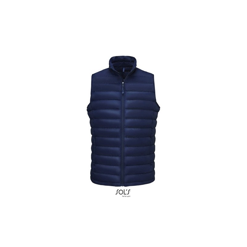 Doudoune Personnalisée Éco-responsable Wilson BW Men Taille textile : L Couleurs : french navy personnalisation sur mesure
