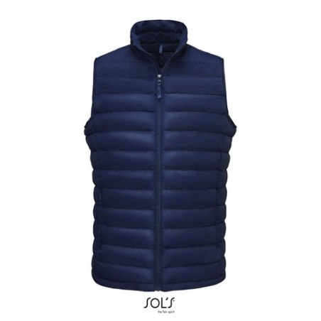 Doudoune Personnalisée Éco-responsable Wilson BW Men Taille textile : L Couleurs : french navy personnalisation sur mesure