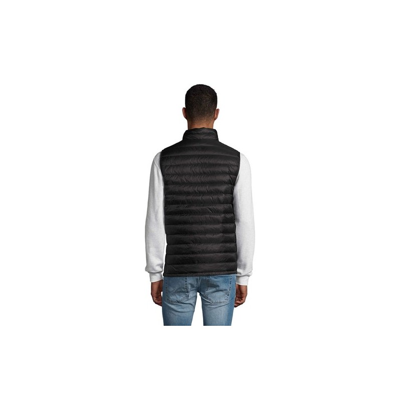 Doudoune Personnalisée Éco-responsable Wilson BW Men Taille textile : L Couleurs : noir goodies publicitaire durable