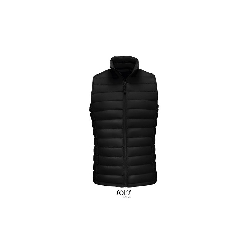 Doudoune Personnalisée Éco-responsable Wilson BW Men Taille textile : L Couleurs : noir livraison express 24h 48h