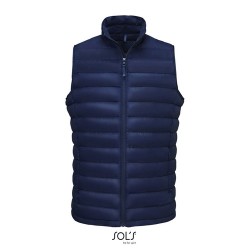 Doudoune Personnalisée Éco-responsable Wilson BW Men Taille textile : S Couleurs : french navy impression haute définition