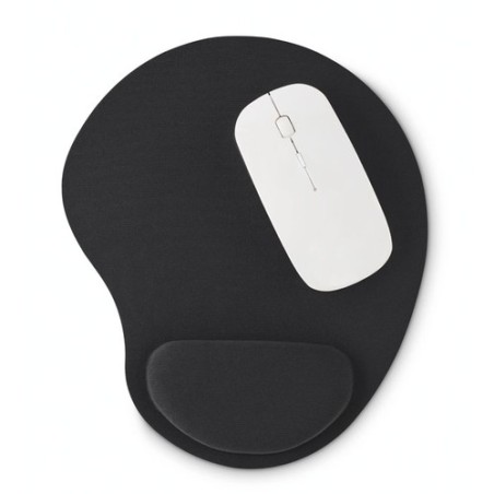 Tapis de souris ergonomique personnalisé pas cher - ERGOPAD Matières : EVA Couleurs : noir personnalisable avec votre logo