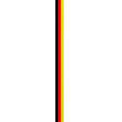 Ruban Polyester Publicitaire pour Chapeau Matières : polyester Couleurs : vert foncé marquage couleur éclatante