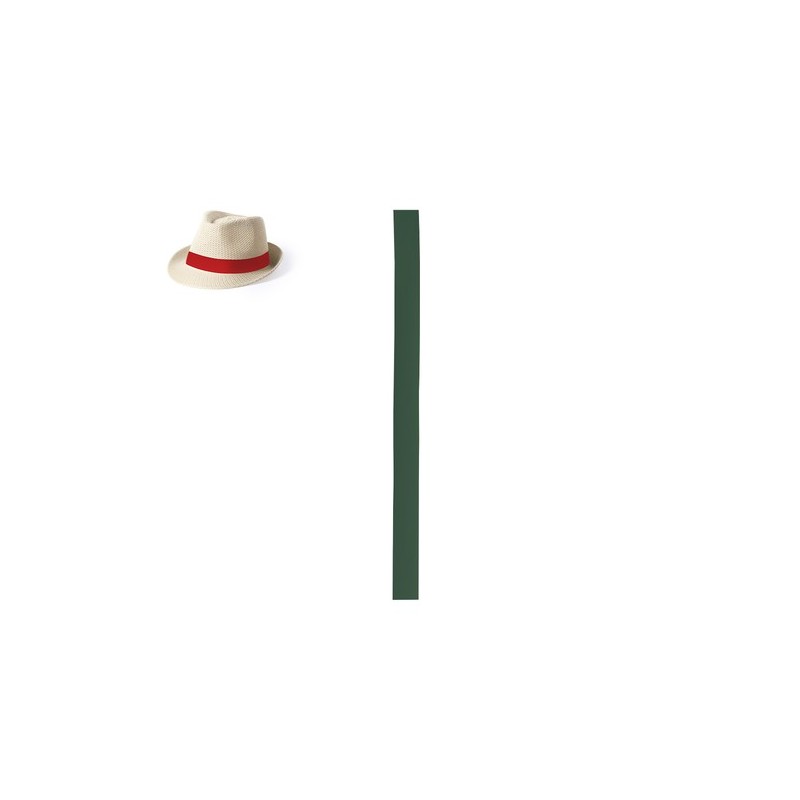 Ruban Polyester Publicitaire pour Chapeau Matières : polyester Couleurs : jaune objet promo petit budget