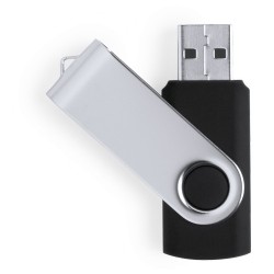 Clé USB 16GB Idéale pour vos cadeaux d'entreprise - Rebik Couleurs : blanc objet publicitaire robuste