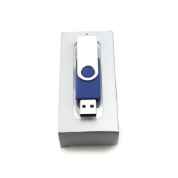 Clé USB 16GB Idéale pour vos cadeaux d'entreprise - Rebik Couleurs : bleu goodies publicitaire événementiel