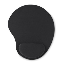 Tapis de souris ergonomique personnalisé pas cher - ERGOPAD Matières : EVA Couleurs : noir goodies publicitaire événementiel