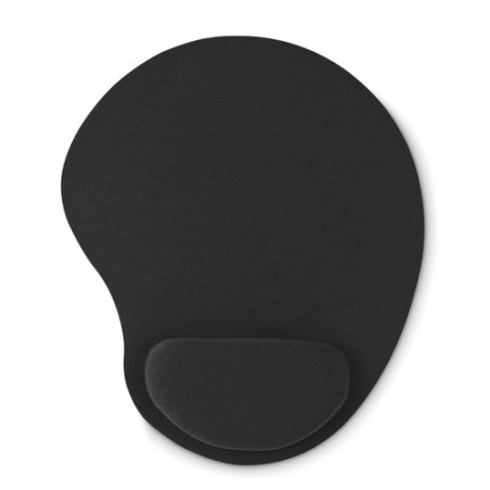 Tapis de souris ergonomique personnalisé pas cher - ERGOPAD Matières : EVA Couleurs : noir goodies publicitaire événementiel