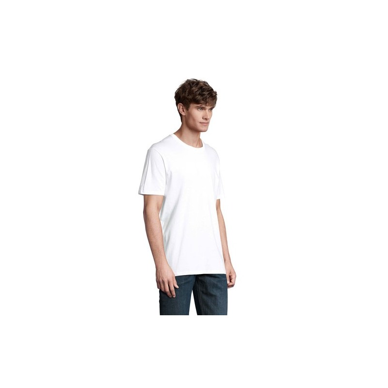 T-shirt uni  personnalisé 170g unisexe - SOL'S ODYSSEY Taille textile : 3XL Couleurs : blanc objet publicitaire robuste