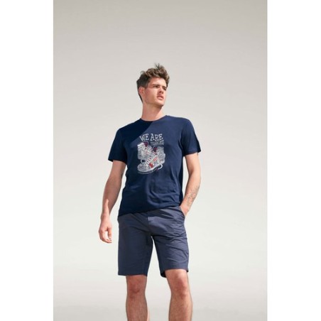 T-shirt uni  personnalisé 170g unisexe - SOL'S ODYSSEY Taille textile : 3XL Couleurs : blanc goodies publicitaire durable