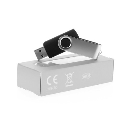Clé USB 16GB Idéale pour vos cadeaux d'entreprise - Rebik Couleurs : rouge goodies publicitaire durable