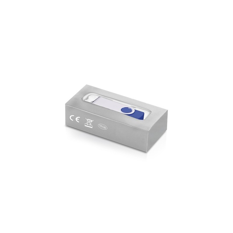 Clé USB 16GB Idéale pour vos cadeaux d'entreprise - Rebik Couleurs : rouge goodies publicitaire durable