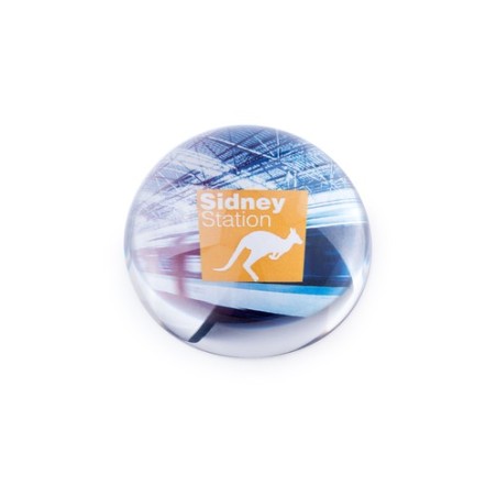 Presse-Papier Personnalisé Élégant - Cirlam Matières : verre personnalisable avec votre logo