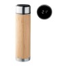 Bouteille isotherme personnalisée en acier double paroi 480 ml - PANAY Matières : acier inoxydable Couleurs : bois