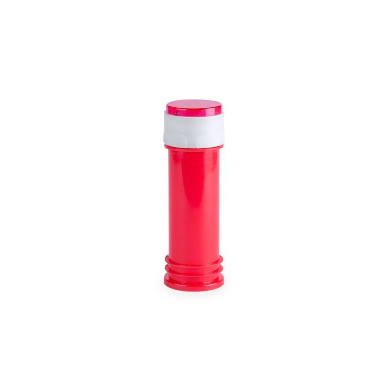 Jeu de Bulles de Savon Fun et Publicitaire Bujass Couleurs : rouge