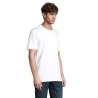 T-shirt uni  personnalisé 170g unisexe - SOL'S ODYSSEY Taille textile : XXL Couleurs : blanc marquage laser ultra précis