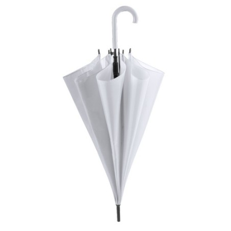Parapluie Personnalisé Pratique Meslop - Accessoire Publicitaire Matières : polyester Couleurs : bleu impression haute définitio