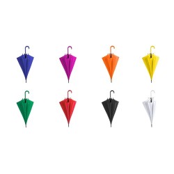 Parapluie Personnalisé Pratique Meslop - Accessoire Publicitaire Matières : polyester Couleurs : rouge cadeau client original
