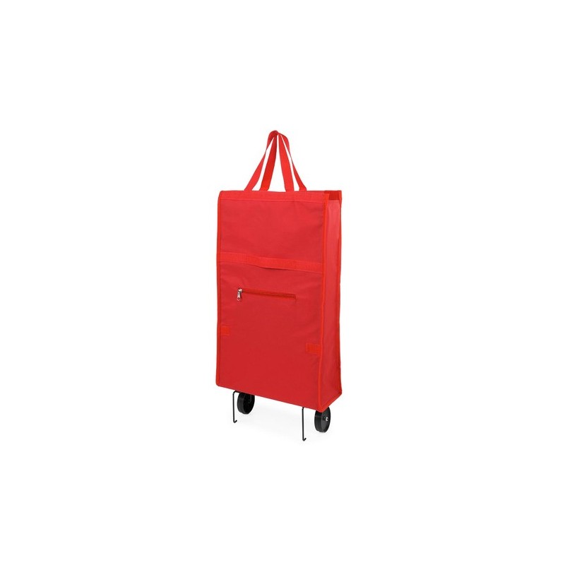 Sac Pliable Résistant Personnalisé pour Caddie de Course Fasty pas cher Matières : polyester Couleurs : rouge