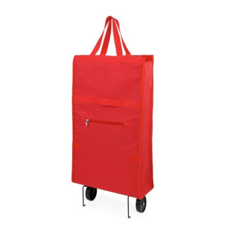 Sac Pliable Résistant Personnalisé pour Caddie de Course Fasty pas cher Matières : polyester Couleurs : rouge