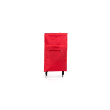Sac Pliable Résistant Personnalisé pour Caddie de Course Fasty pas cher Matières : polyester Couleurs : rouge goodies entreprise
