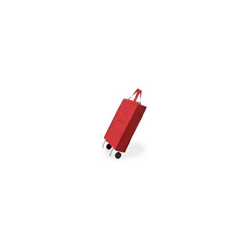 Sac Pliable Résistant Personnalisé pour Caddie de Course Fasty pas cher Matières : polyester Couleurs : rouge cadeau entreprise 