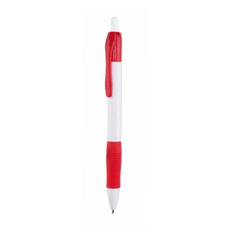 Stylo Bille Personnalisé Éco-responsable Zufer Couleurs : blanc impression logo haute qualité