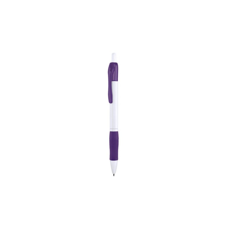 Stylo Bille Personnalisé Éco-responsable Zufer Couleurs : blanc impression logo haute qualité