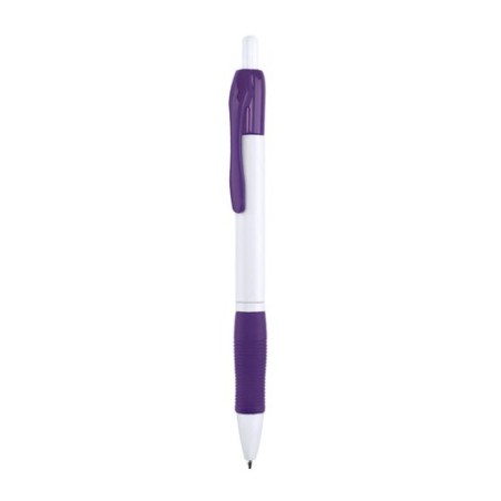 Stylo Bille Personnalisé Éco-responsable Zufer Couleurs : blanc impression logo haute qualité