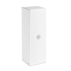 Bouteille isotherme personnalisée en acier double paroi 480 ml - PANAY Matières : acier inoxydable Couleurs : bois livraison exp