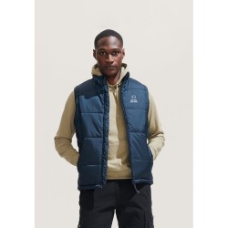 Gilet Bodywarmer Personnalisé Éco-responsable WARM MEN Taille textile : 5XL Couleurs : noir livraison express 24h 48h