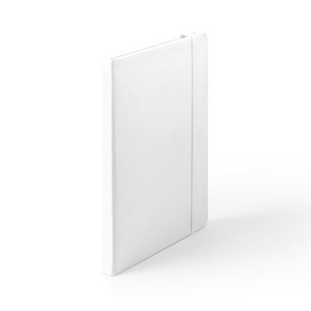 Bloc Notes Personnalisé Éco-responsable - Cilux Matières : PU Couleurs : bleu clair objet promotionnel éco-responsable