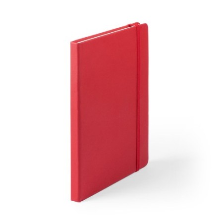 Bloc Notes Personnalisé Éco-responsable - Cilux Matières : PU Couleurs : bleu clair impression logo haute qualité